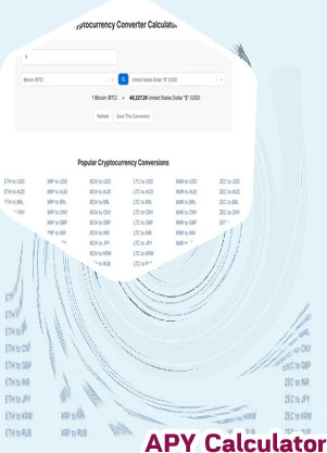 Apy calculator crypto