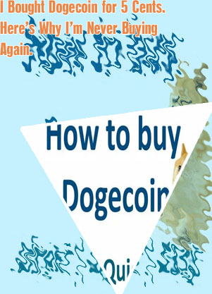 Buying dogecoin